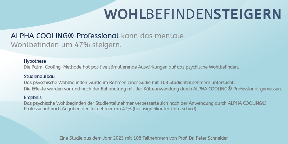 Studienergebnis zum Wohlbefinden
